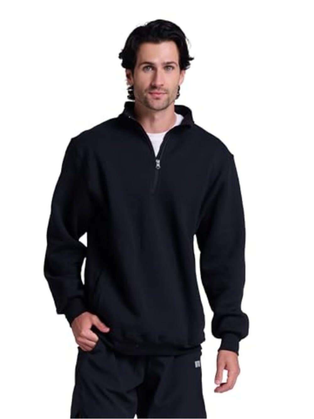 Russell Athletic Men's Dri-Power Fleece 1/4 Zip Cadet Sweatshirt